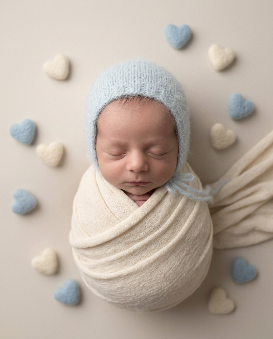 Newborn photoshoot preview